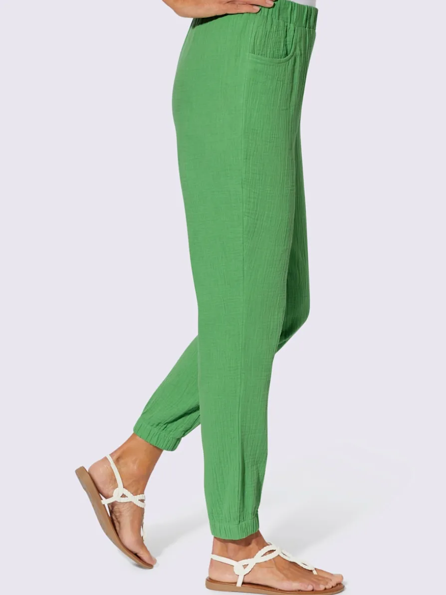 Pantalon qualité mousseline