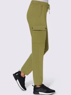 Pantalon sweat poches plaquées sur les côtés.