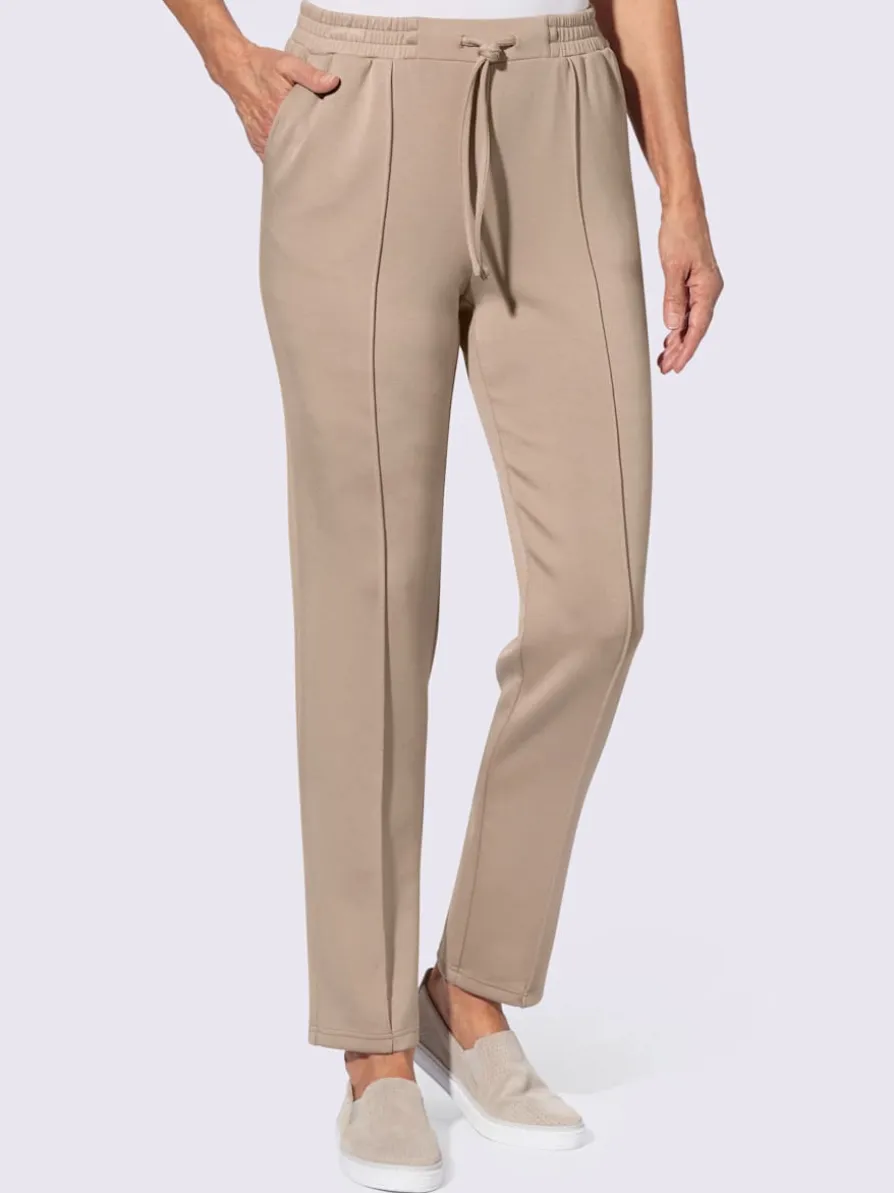 Pantalon toucher doux et soyeux