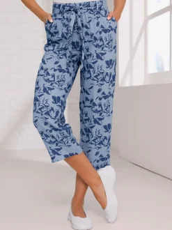 Pantalon 7/8 100% viscose
