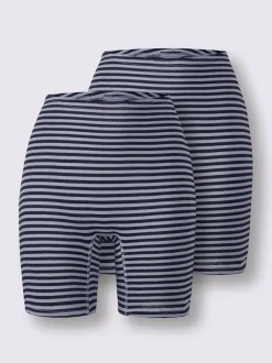 Panty long côtes fines