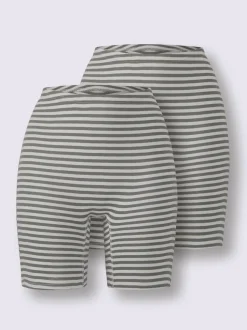 Panty long côtes fines