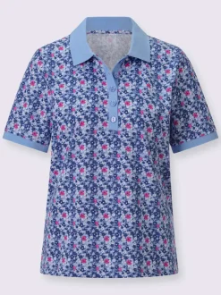 Polo détails contrastés