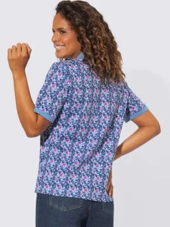 Polo détails contrastés