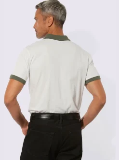 Polo finitions très contrastées