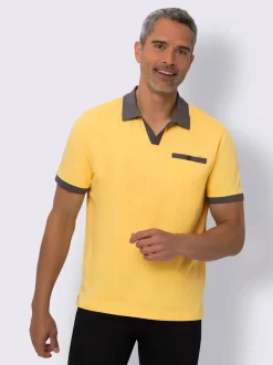 Polo finitions très contrastées