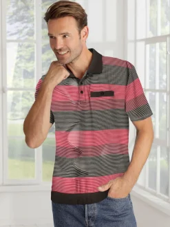 Polo homme manches courtes coloré