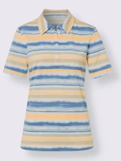 Polo joli motif à rayures