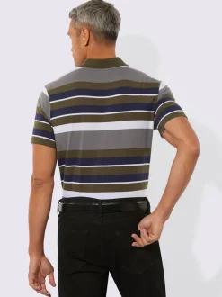 Polo joli motif à rayures