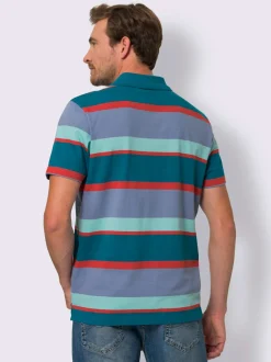 Polo joli motif à rayures