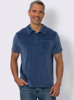 Polo qualité velours ras doux