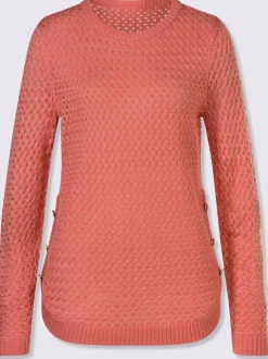 Pull ajouré motif ajouré léger