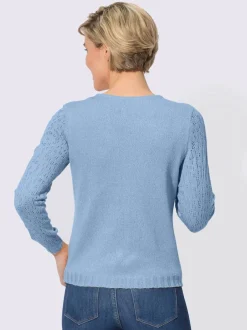 Pull ajouré qualité bouclé légère