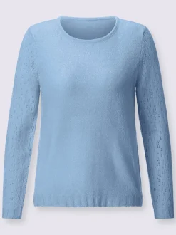 Pull ajouré qualité bouclé légère