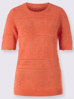 Pull ajouré superbe motif ajouré