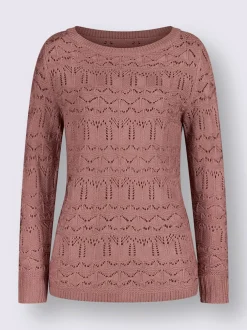 Pull ajouré superbe motif ajouré