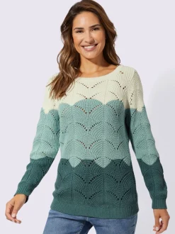 Pull ajouré tricot ajouré