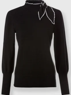 Pull à col montant 50% viscose