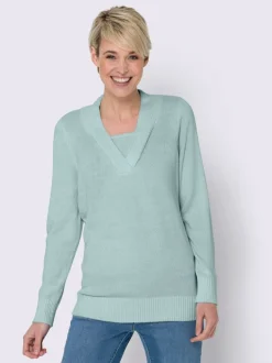 Pull 2 en 1 aspect 2 en 1