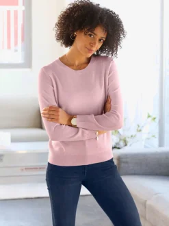 Pull encolure ronde doux comme du cachemire