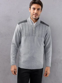 Pull homme avec col camionneur