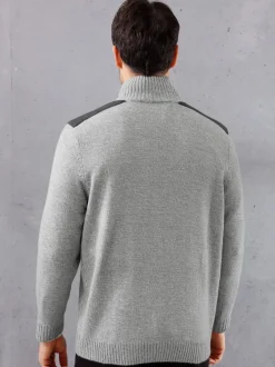 Pull homme avec col camionneur