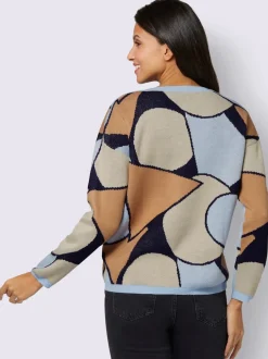 Pull jacquard tricot jacquard de qualité