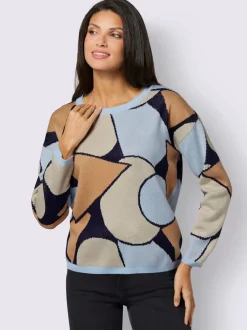 Pull jacquard tricot jacquard de qualité