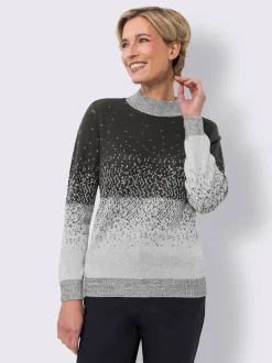 Pull jacquard tricot jacquard de qualité