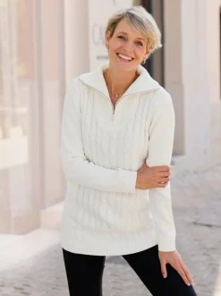 Pull long col camionneur