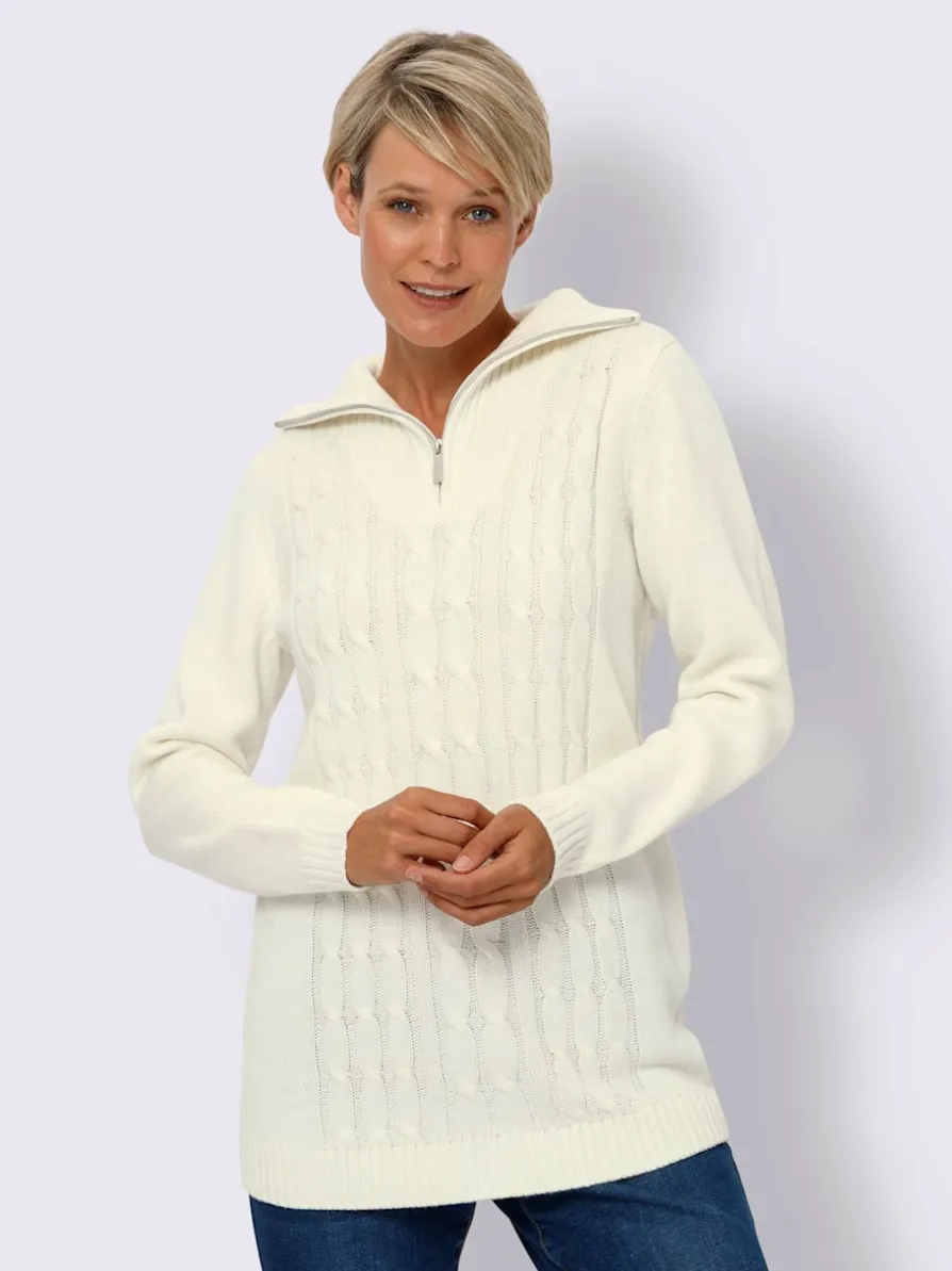 Pull long col camionneur