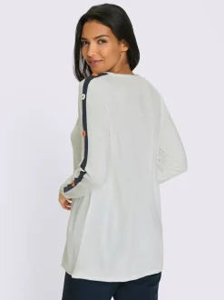Pull long coupe en a