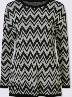 Pull long jolie coupe longue moderne