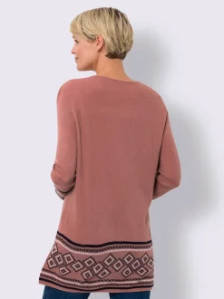 Pull long jolie coupe longue moderne