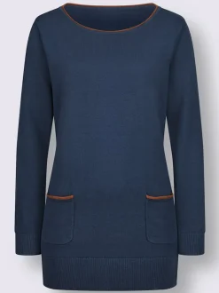 Pull long longueur amovible