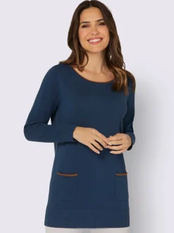 Pull long longueur amovible