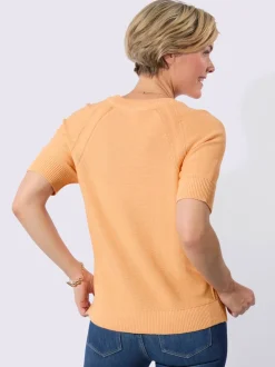 Pull à manches courtes 50% coton