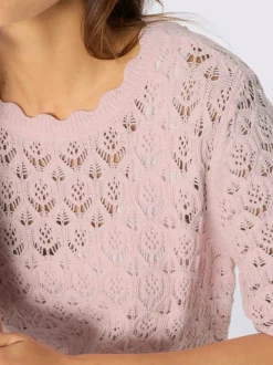 Pull à manches courtes 60% coton