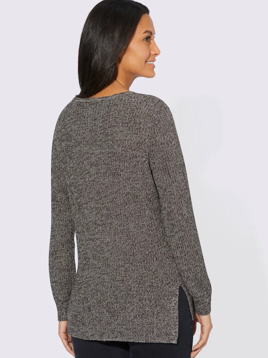 Pull à manches longues 50% coton