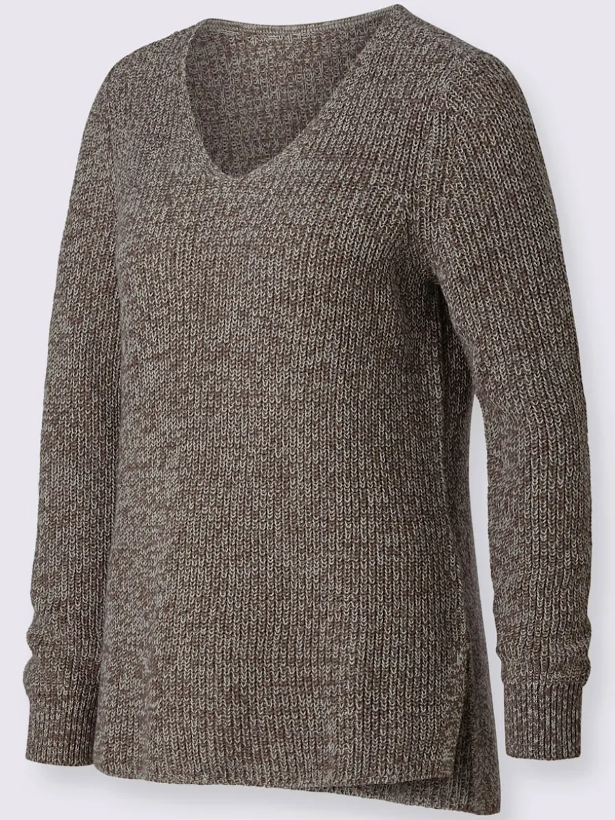 Pull à manches longues 50% coton