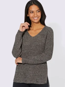 Pull à manches longues 50% coton