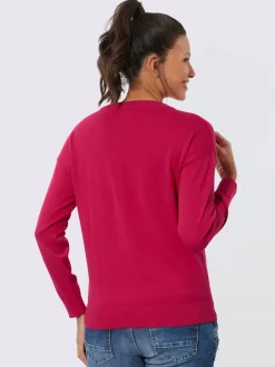 Pull à manches longues pur coton