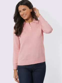 Pull polo col polo tendance