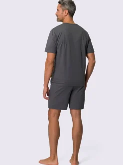 Pyjama court jersey fin