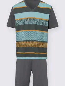 Pyjama court jersey fin