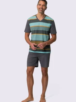 Pyjama court jersey fin