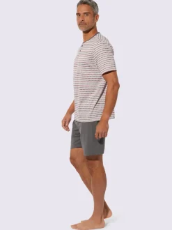 Pyjama court jersey fin