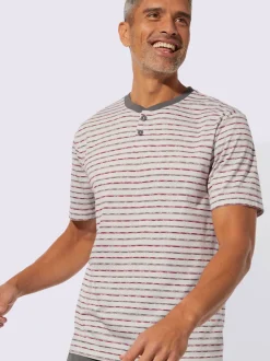 Pyjama court jersey fin