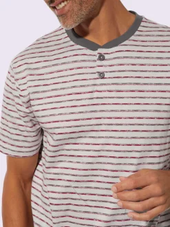 Pyjama court jersey fin