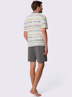 Pyjama court jersey fin
